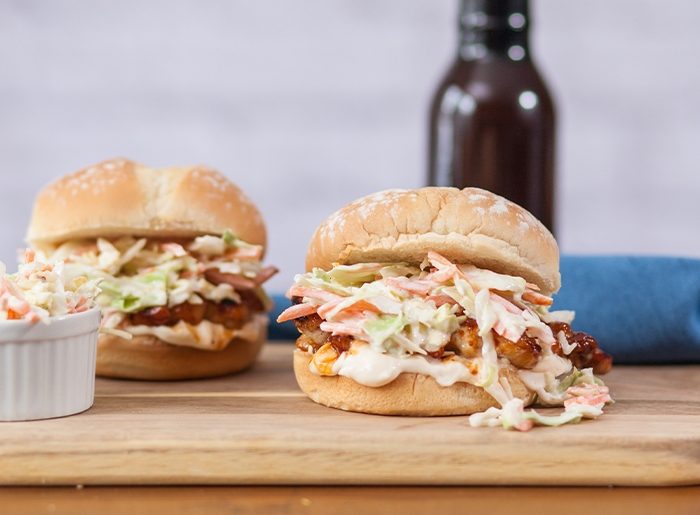 Artisan style hamburger buns