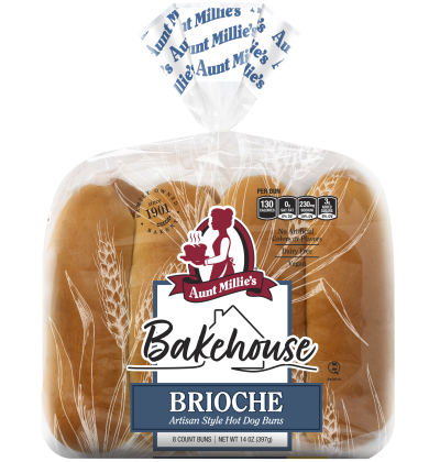 AM Bakehouse Brioche Hot Dog Buns