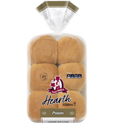 AM Hearth Slider Buns Potato