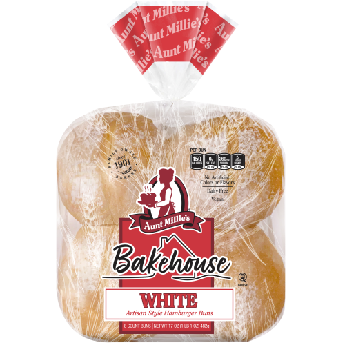AM Artisan Bakehouse Hamburger Buns