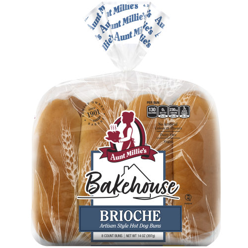 AM Bakehouse Brioche Hot Dog Buns