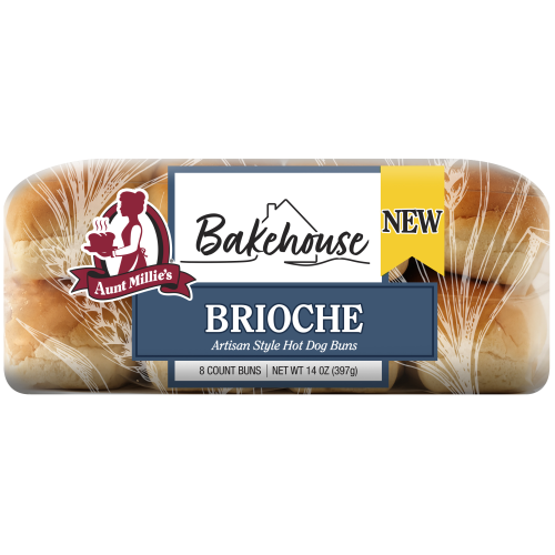 AM Bakehouse Brioche Hot Dog Buns Gusset