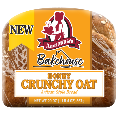 AM Bakehouse Honey Crunchy Oat Bread Gusset
