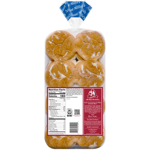 AM Bakehouse Kaiser Rolls 16ct Bottom
