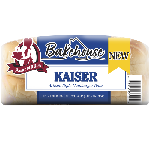 AM Bakehouse Kaiser Rolls 16ct Gusset