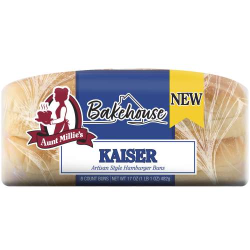 AM Bakehouse Kaiser Rolls 8ct Gusset