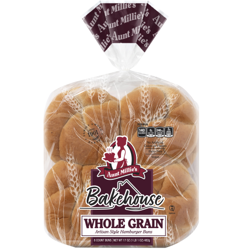AM Bakehouse WG Hamburger Buns
