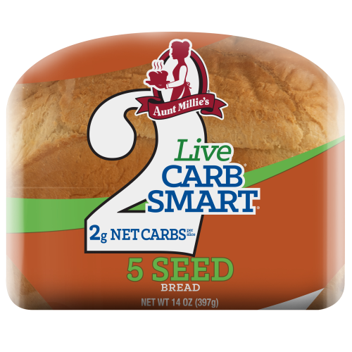 AM Live Carb Smart 5 Seed Bread GUSSET