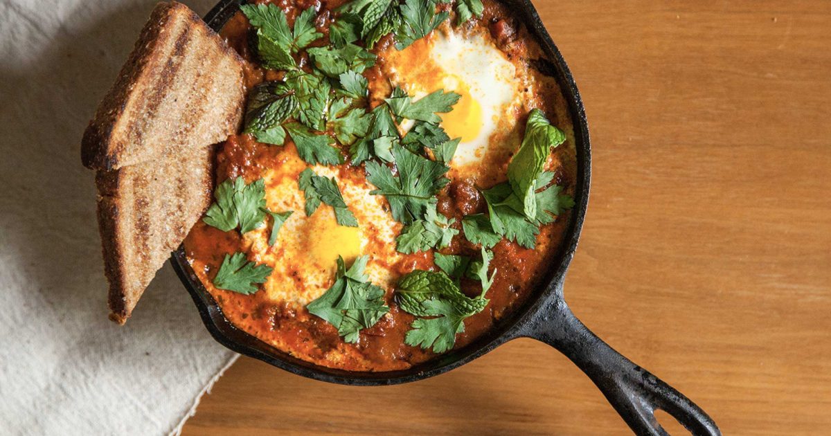 Eggs Poached in Tomato Sauce | Aunt Millie's