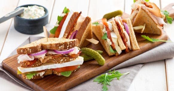 Turkey Brie Club with Garlic Aioli | Aunt Millie's