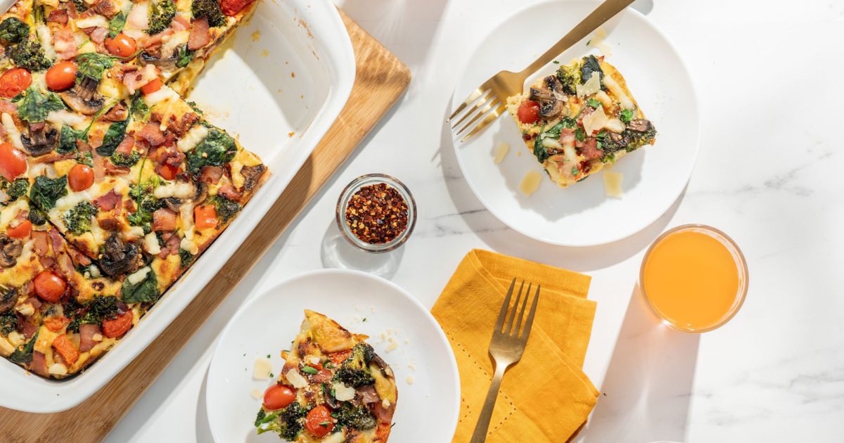 Breakfast Strata Casserole | Aunt Millie's