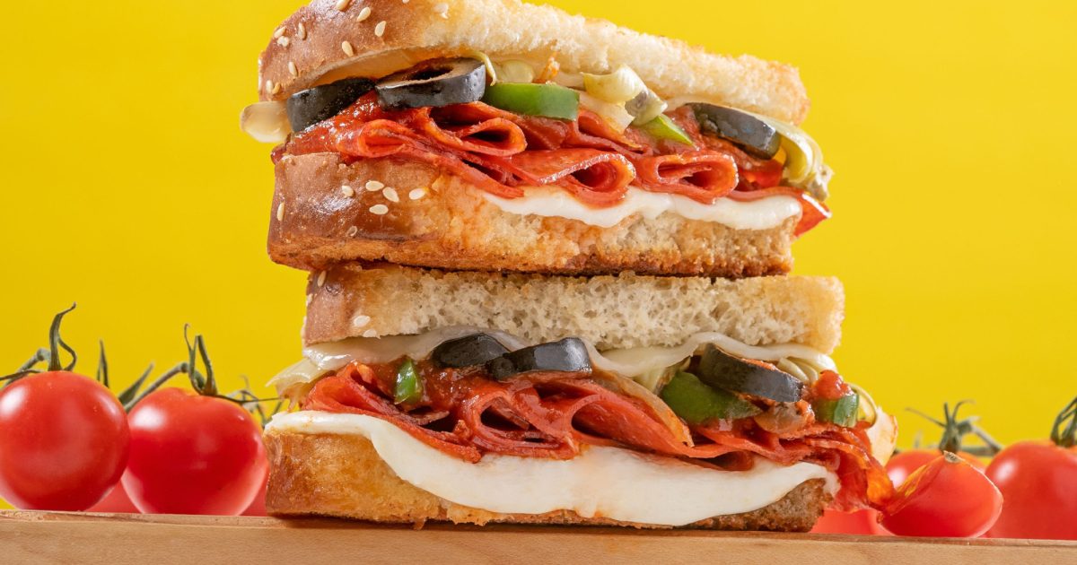 Pizza Supreme Sandwich | Aunt Millie's