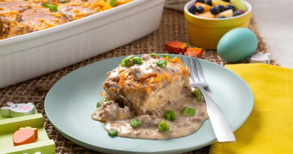 Sausage and Gravy Casserole | Aunt Millie's