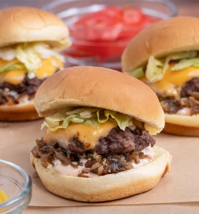 Smash burger for web