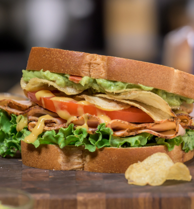 Honey mustard turkey avocado sandwich for web