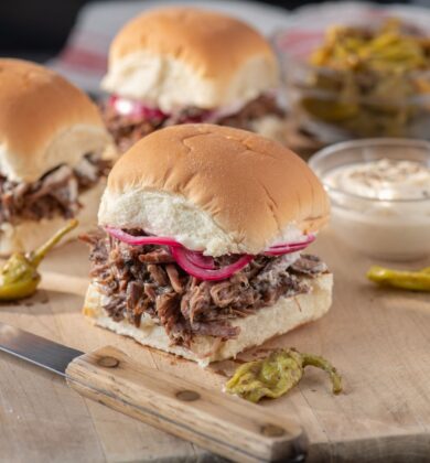 Mississippi pot roast sliders