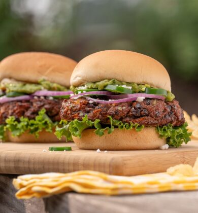 The best black bean burger