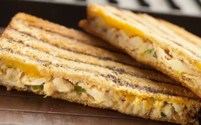 Crab grilled cheese