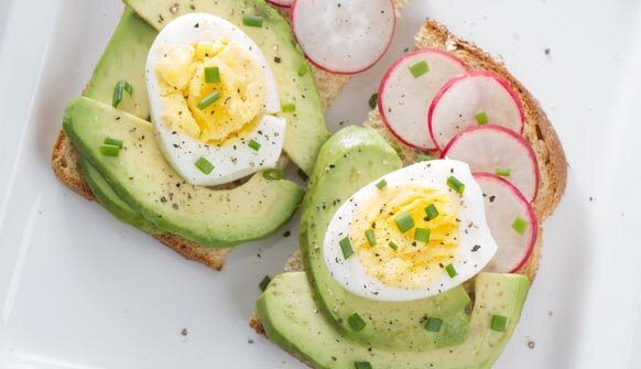Avocado Egg Toast