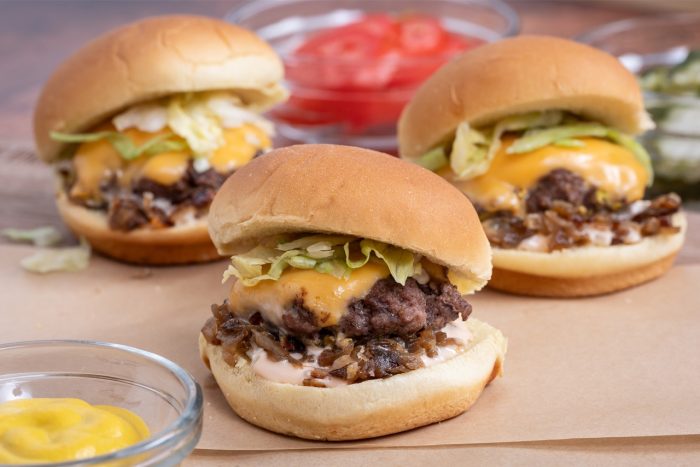 Smash burger for web