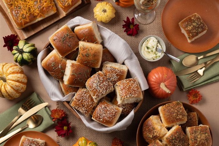 Easy dinner roll toppings