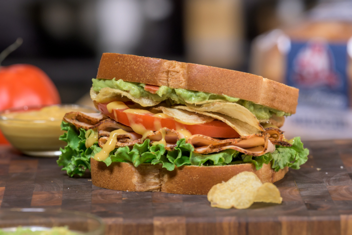 Honey mustard turkey avocado sandwich for web